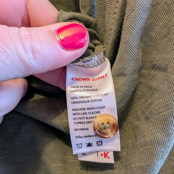 🌸 NWOT Known Supply Cadence Overall - Army 🌸 - Picture 6 of 9